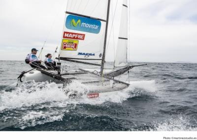 El Nacra 17 "Movistar", en la Final de Kiel El Nacra 17 "Movistar", en la Final de Kiel